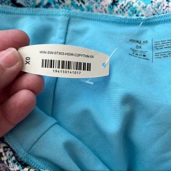 Adore Me Snake Print Bikini Swin Helena Contour Plus Bottoms - Picture 6 of 7